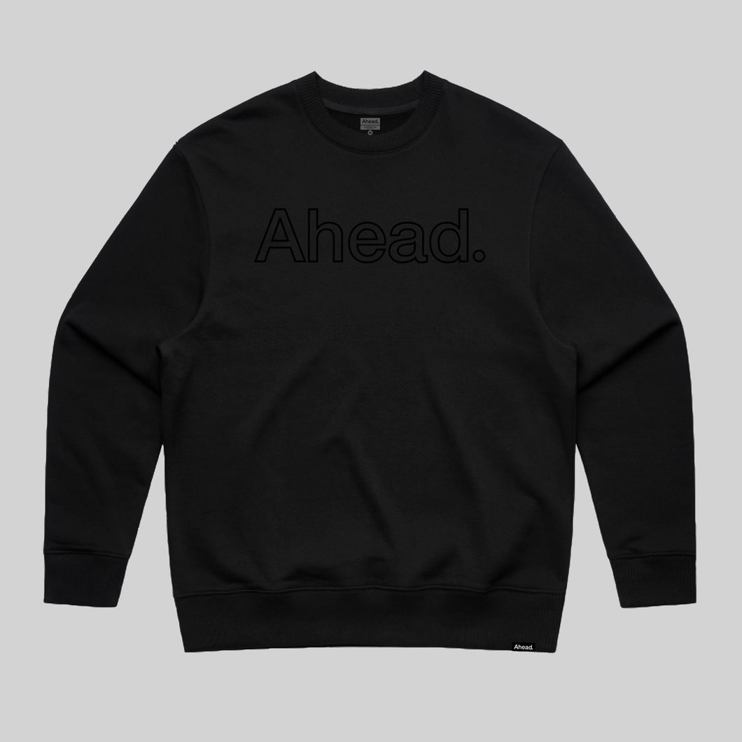 Outline Sweatshirt, Black