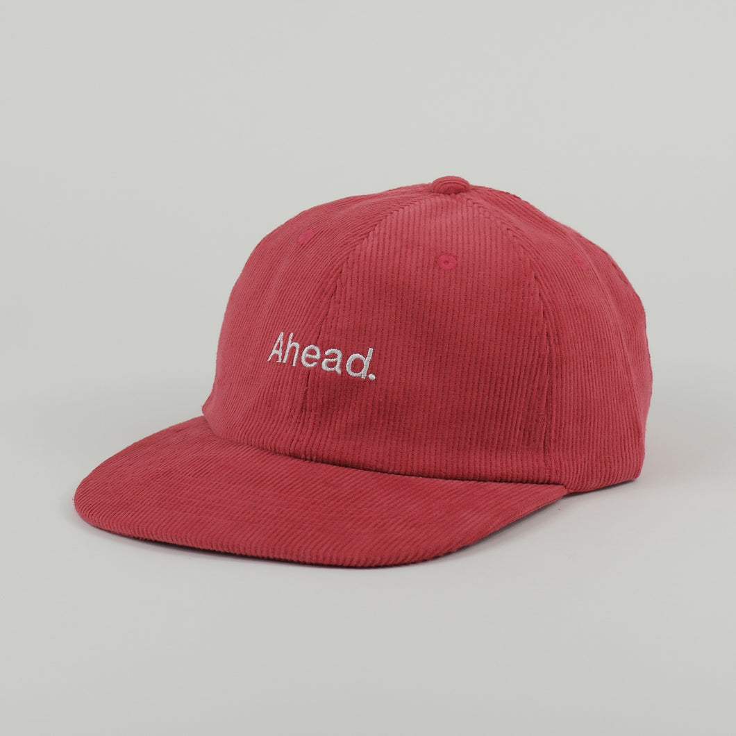 Trademark corduroy cap red