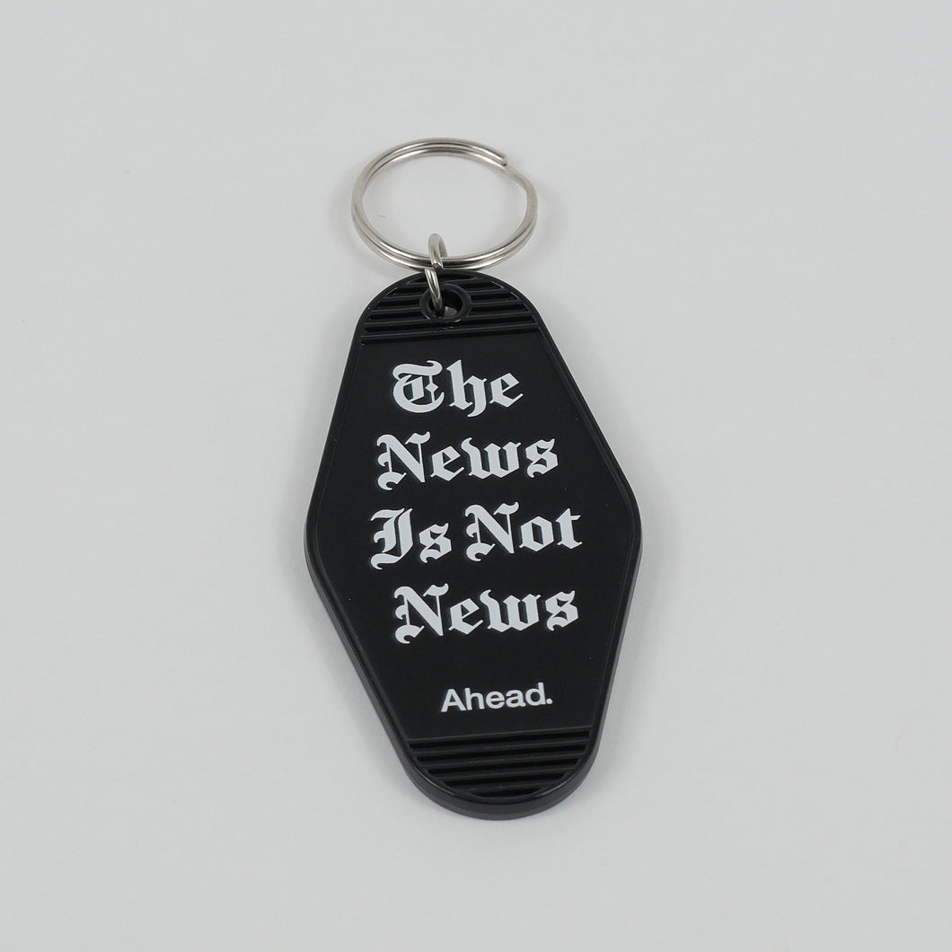The News is not News key Chain.
