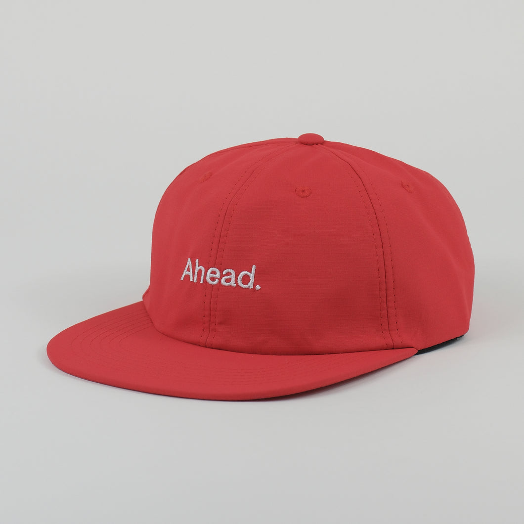 Trademark Nylon ripstop cap Red